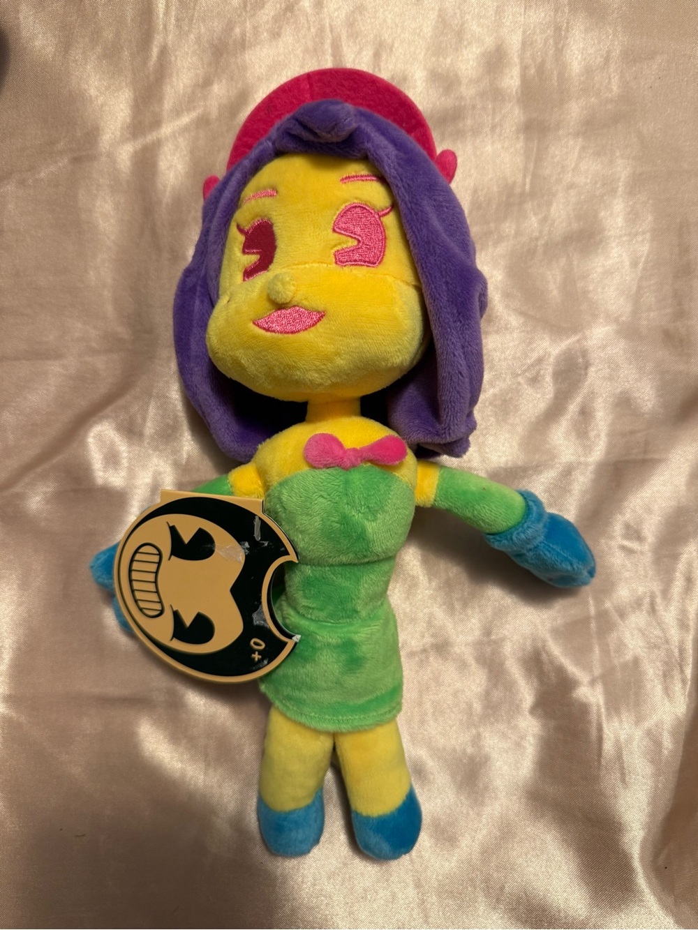 Bendy and the Ink Machine Black Light Plush Alice Angel Phatmojo